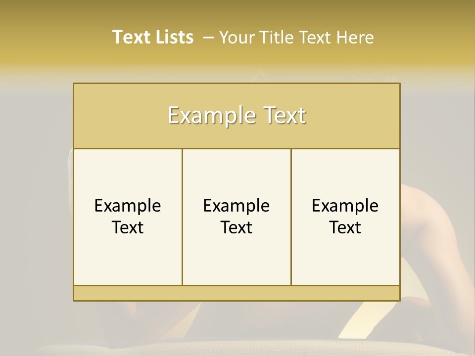 Person Drink Face PowerPoint Template