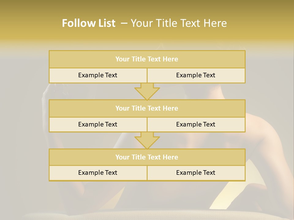 Person Drink Face PowerPoint Template