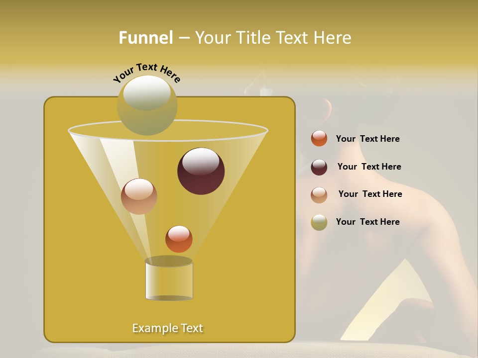 Person Drink Face PowerPoint Template