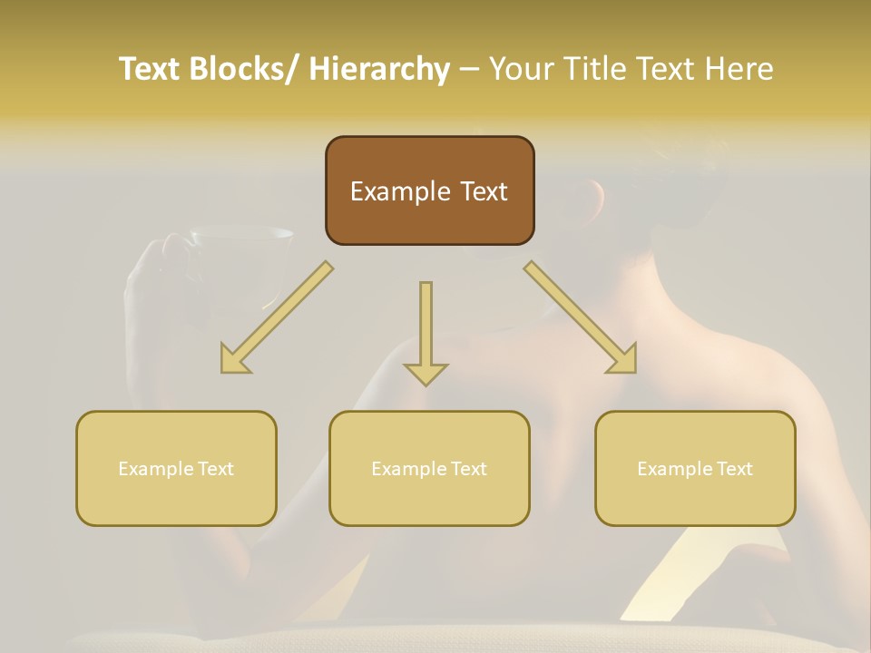 Person Drink Face PowerPoint Template