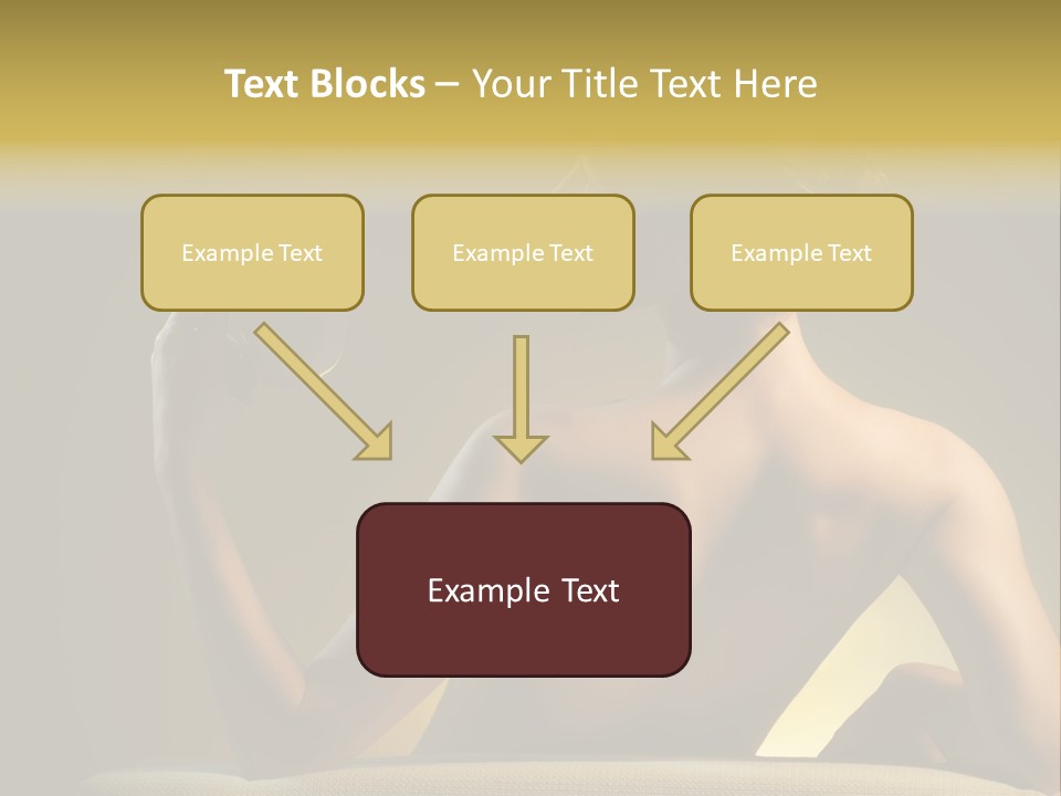 Person Drink Face PowerPoint Template
