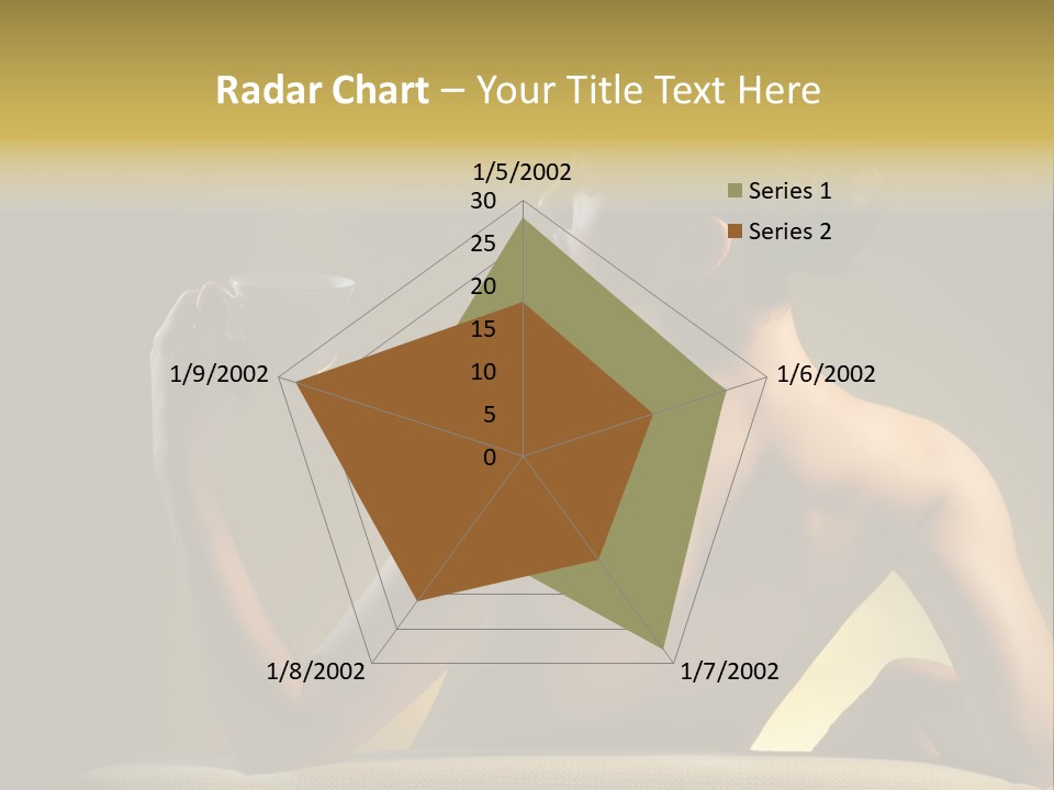 Person Drink Face PowerPoint Template