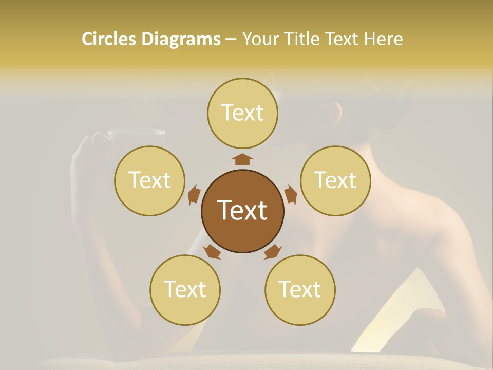 Person Drink Face PowerPoint Template