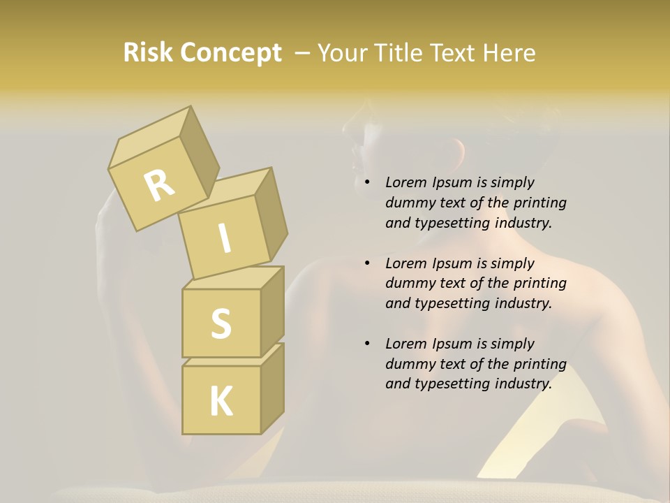 Person Drink Face PowerPoint Template