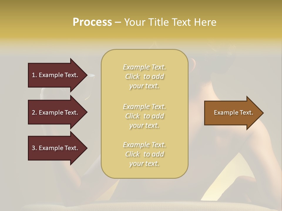 Person Drink Face PowerPoint Template