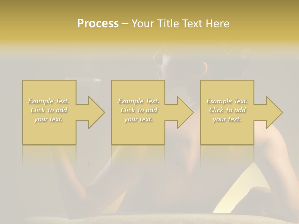 Person Drink Face PowerPoint Template