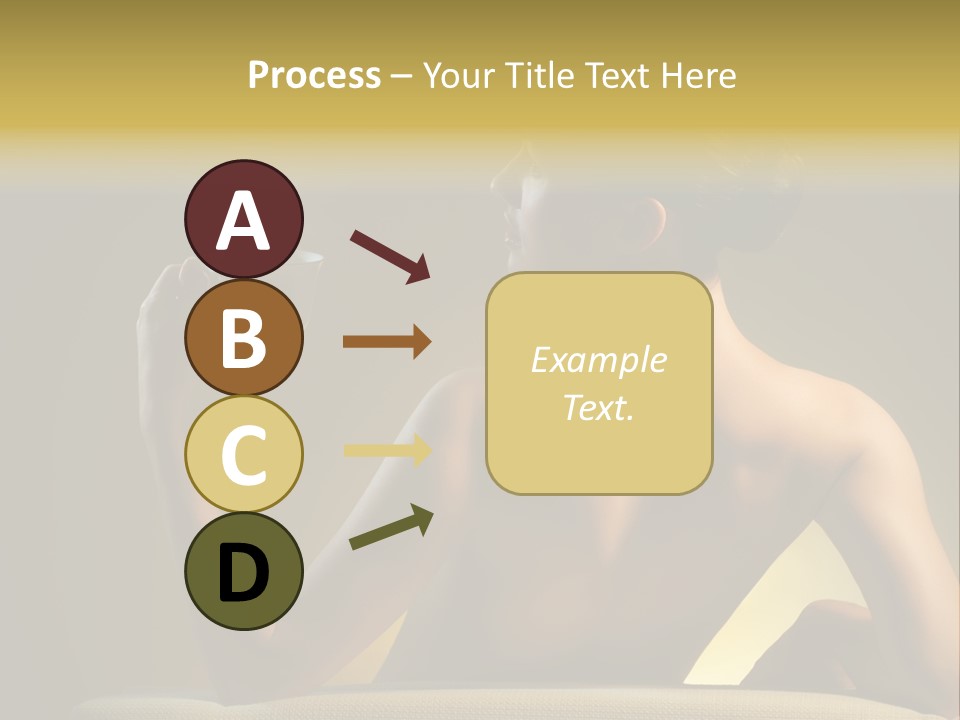 Person Drink Face PowerPoint Template