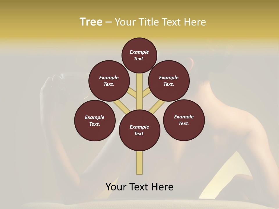 Person Drink Face PowerPoint Template