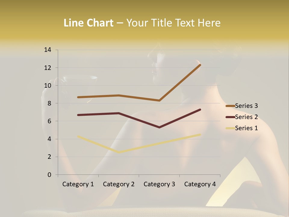 Person Drink Face PowerPoint Template