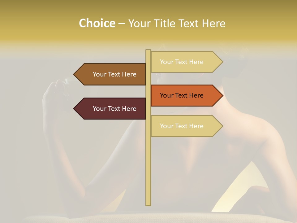 Person Drink Face PowerPoint Template