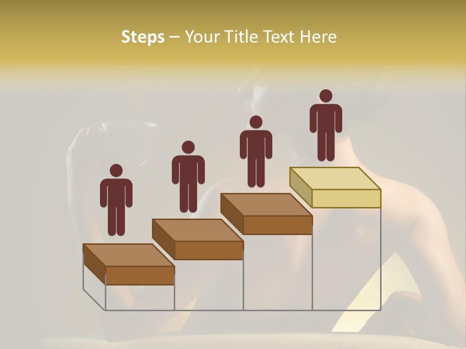 Person Drink Face PowerPoint Template