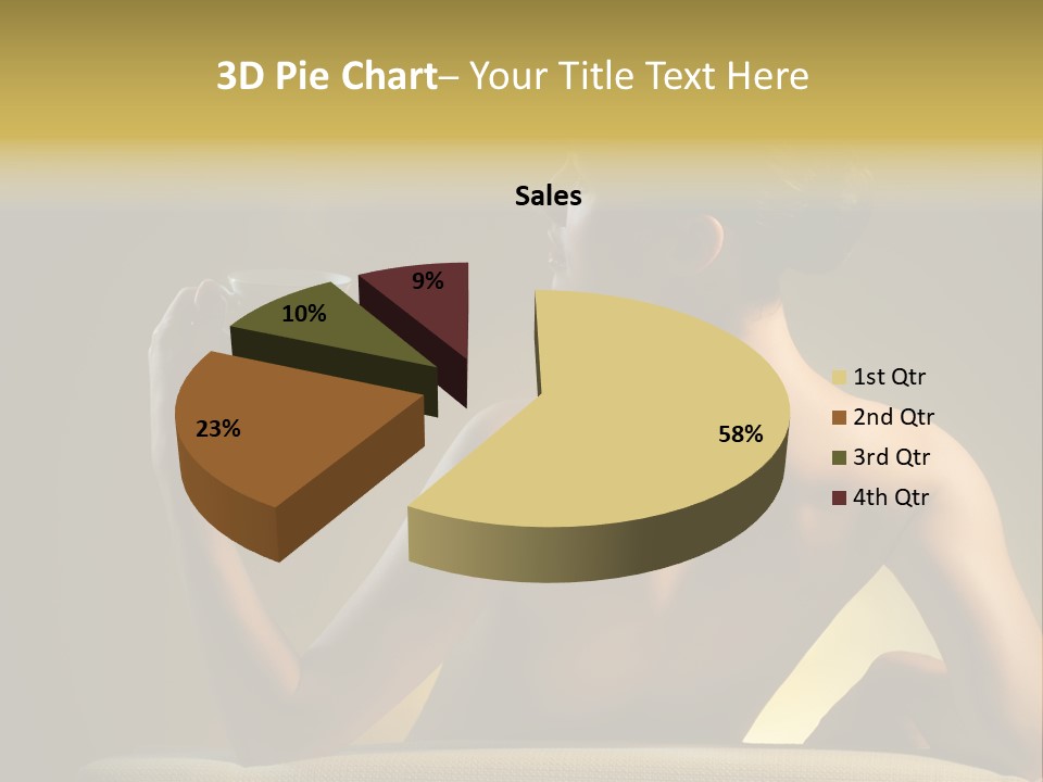 Person Drink Face PowerPoint Template