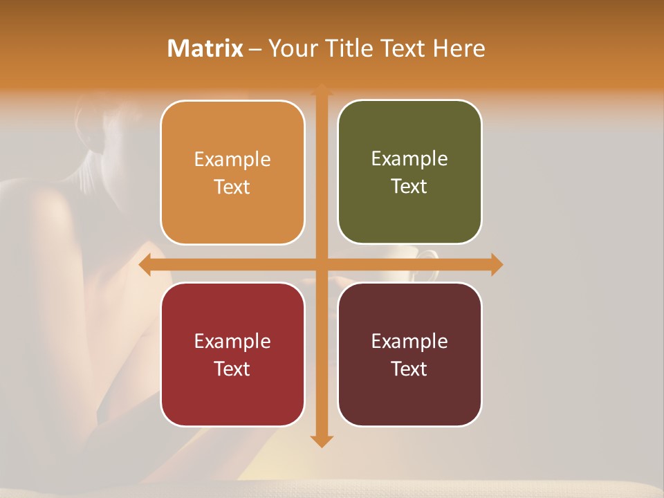 Cup Dark Heat PowerPoint Template