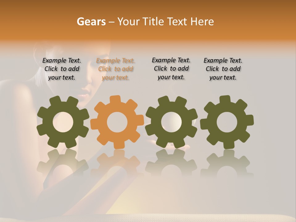 Cup Dark Heat PowerPoint Template