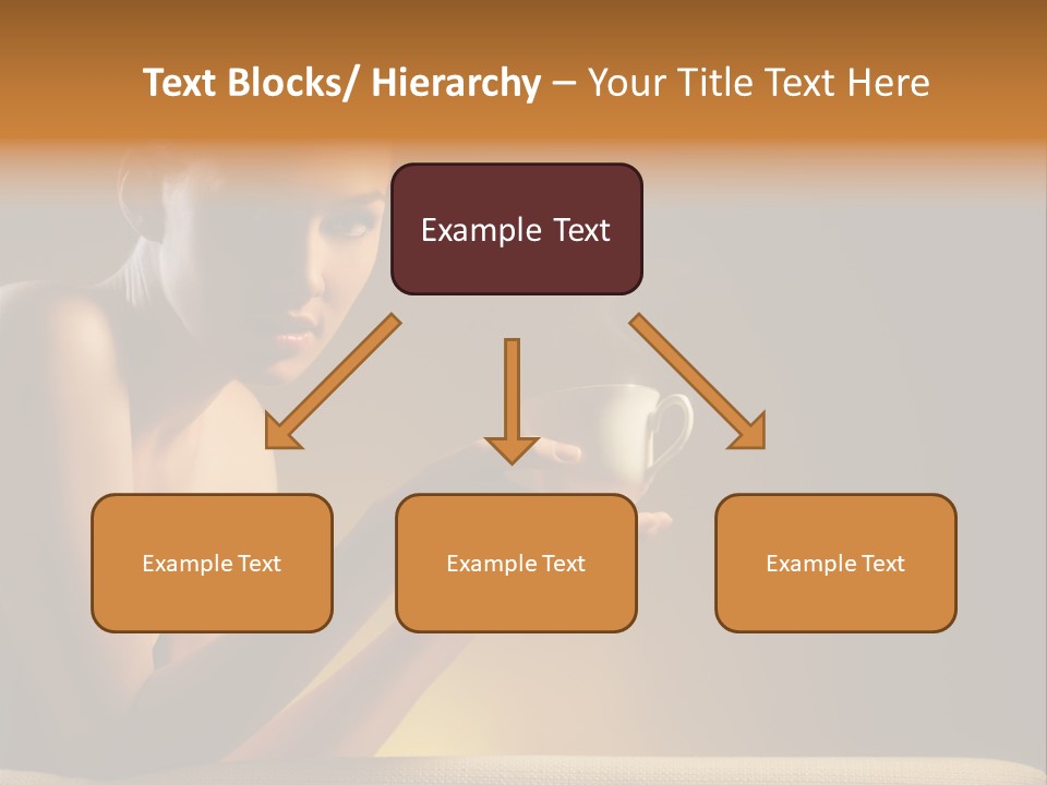 Cup Dark Heat PowerPoint Template