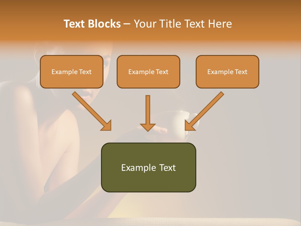 Cup Dark Heat PowerPoint Template