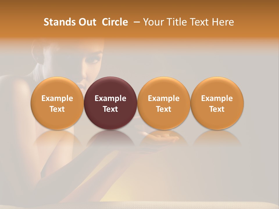 Cup Dark Heat PowerPoint Template