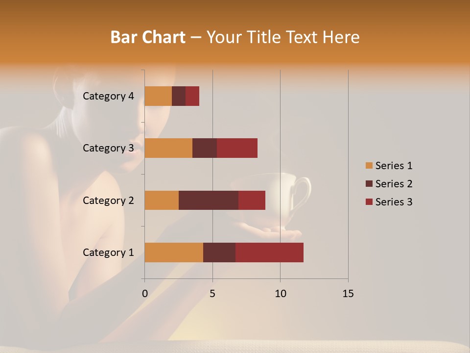 Cup Dark Heat PowerPoint Template