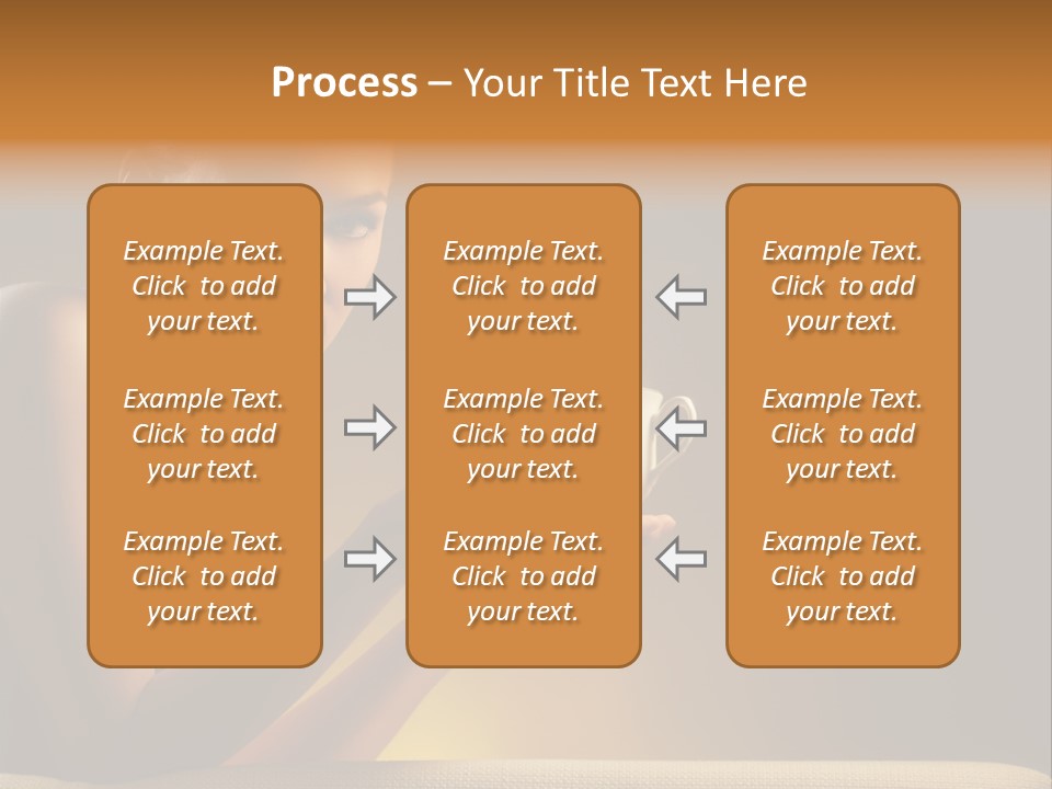 Cup Dark Heat PowerPoint Template
