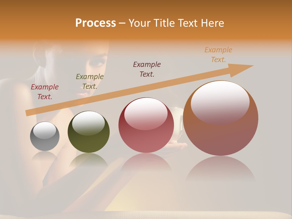 Cup Dark Heat PowerPoint Template