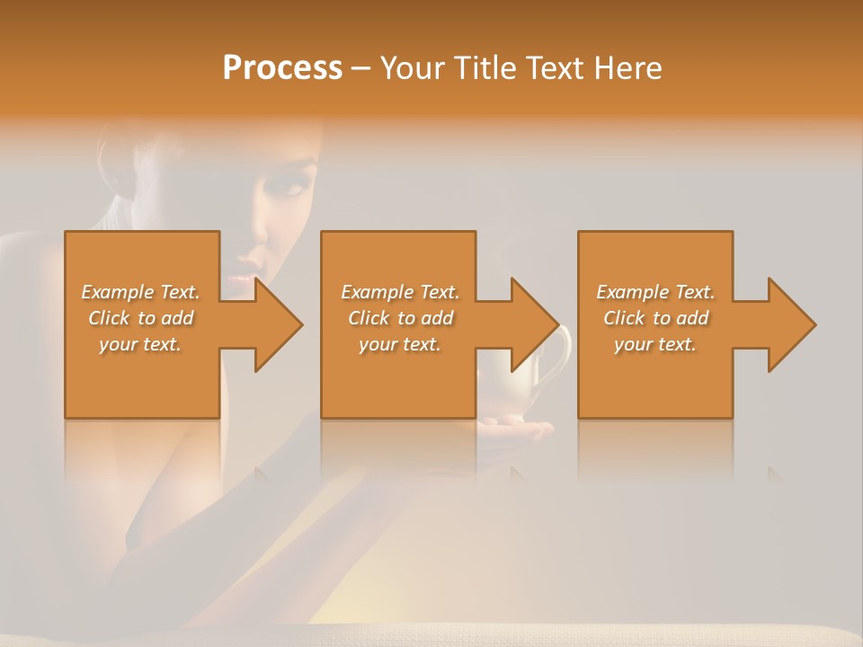 Cup Dark Heat PowerPoint Template