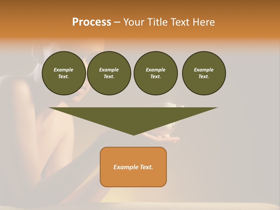 Cup Dark Heat PowerPoint Template