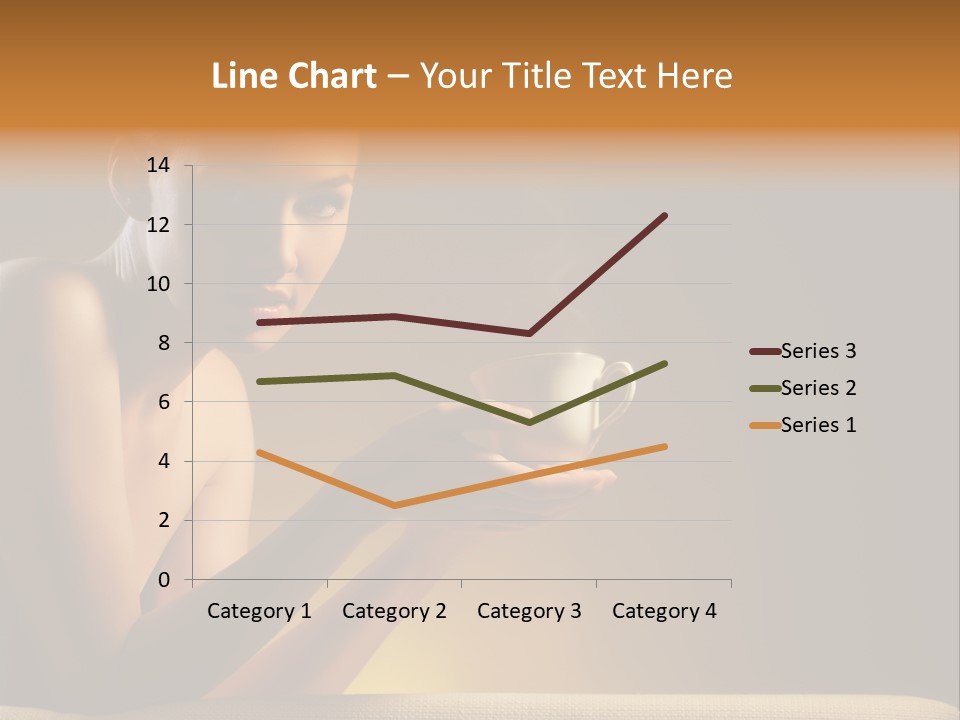 Cup Dark Heat PowerPoint Template