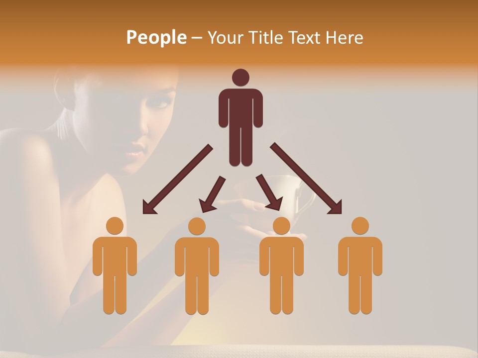 Cup Dark Heat PowerPoint Template