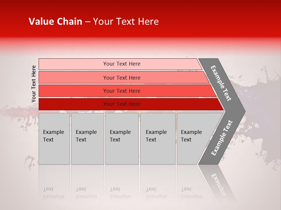 Artistic Effect Water PowerPoint Template