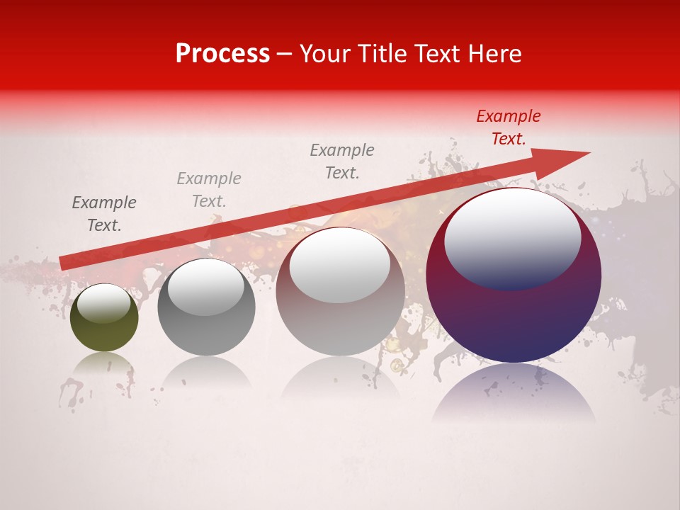 Artistic Effect Water PowerPoint Template