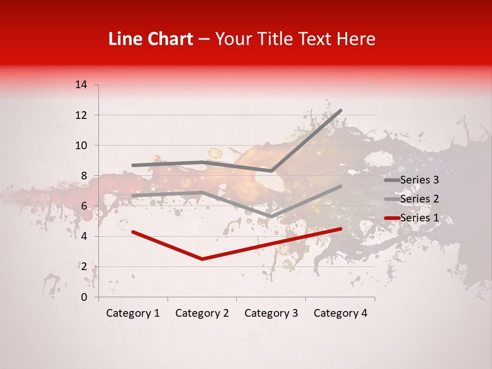 Artistic Effect Water PowerPoint Template