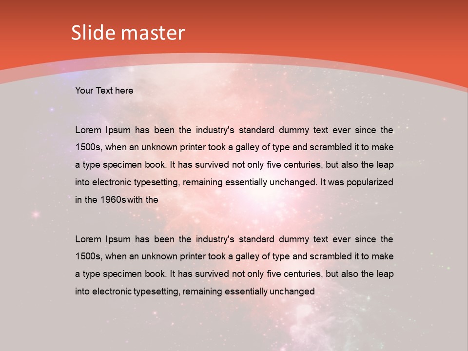 Graphic Illustrated Night PowerPoint Template