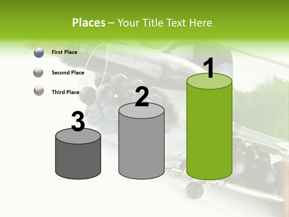 Wine Glass Background Liquid PowerPoint Template