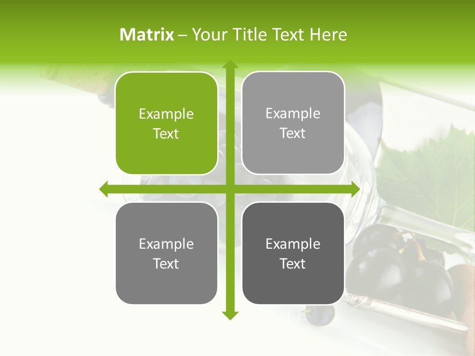 Wine Glass Background Liquid PowerPoint Template