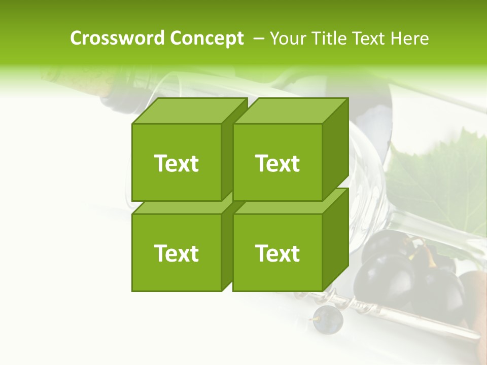 Wine Glass Background Liquid PowerPoint Template