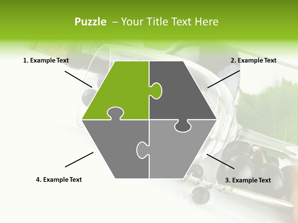 Wine Glass Background Liquid PowerPoint Template