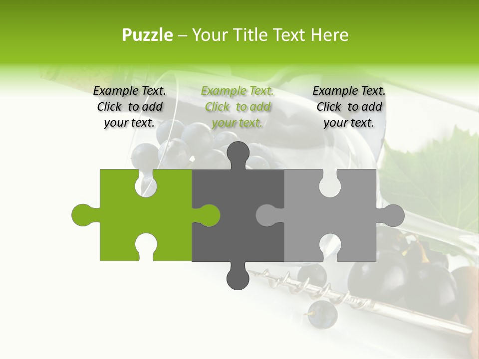 Wine Glass Background Liquid PowerPoint Template