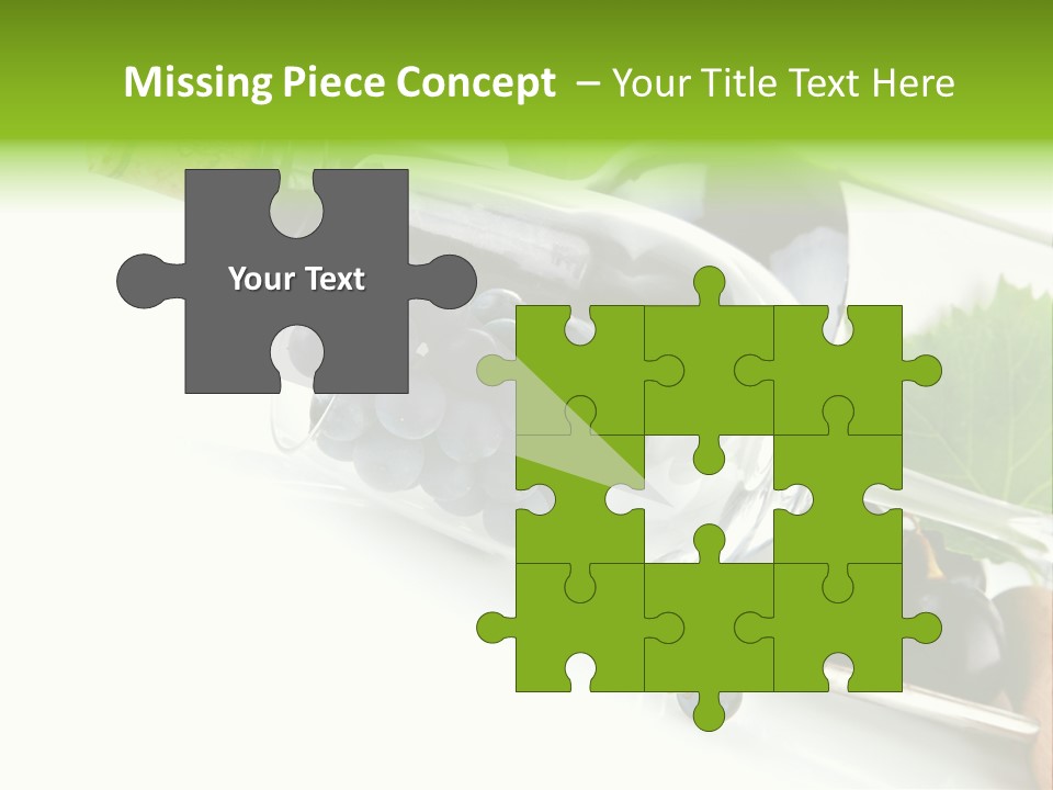 Wine Glass Background Liquid PowerPoint Template