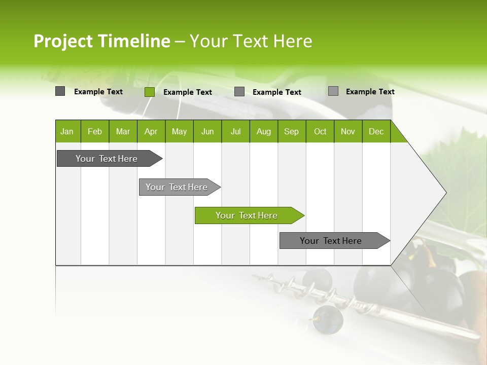 Wine Glass Background Liquid PowerPoint Template