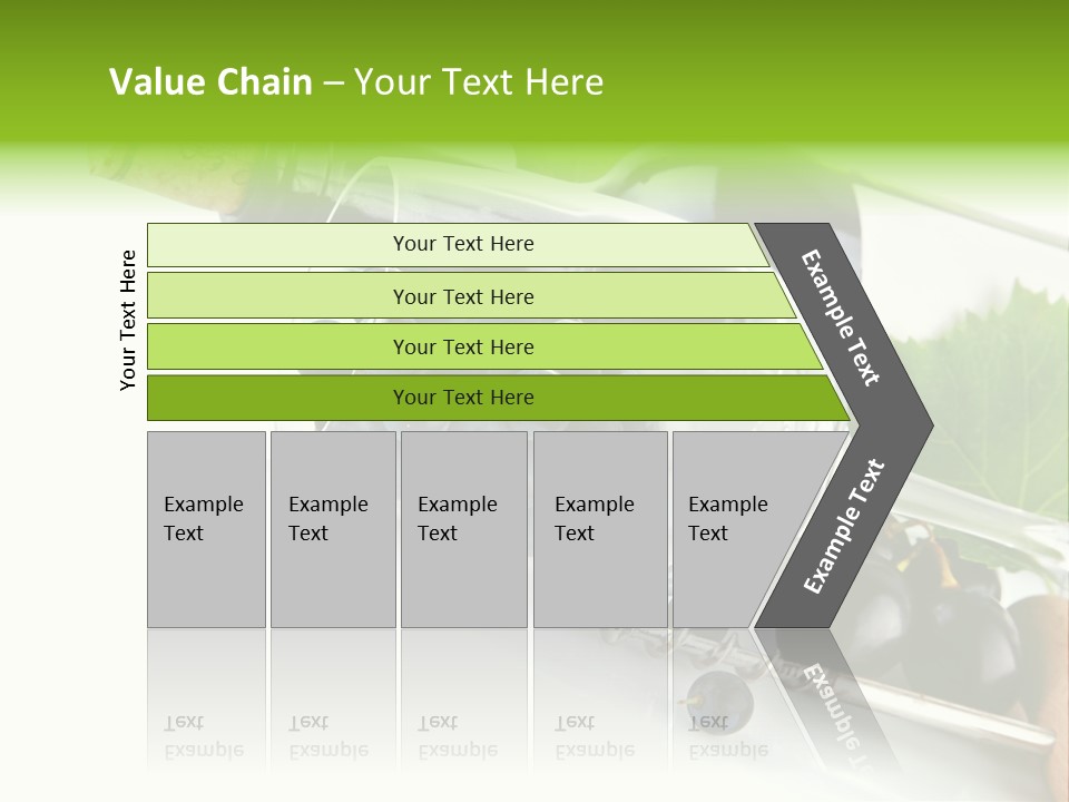 Wine Glass Background Liquid PowerPoint Template