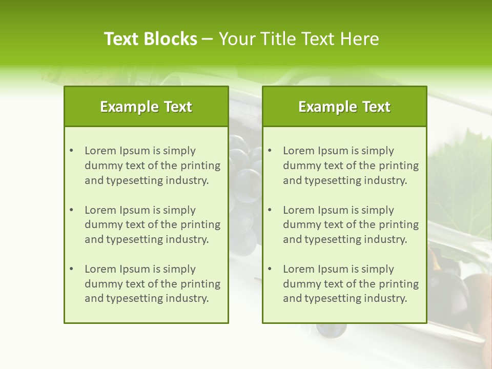 Wine Glass Background Liquid PowerPoint Template