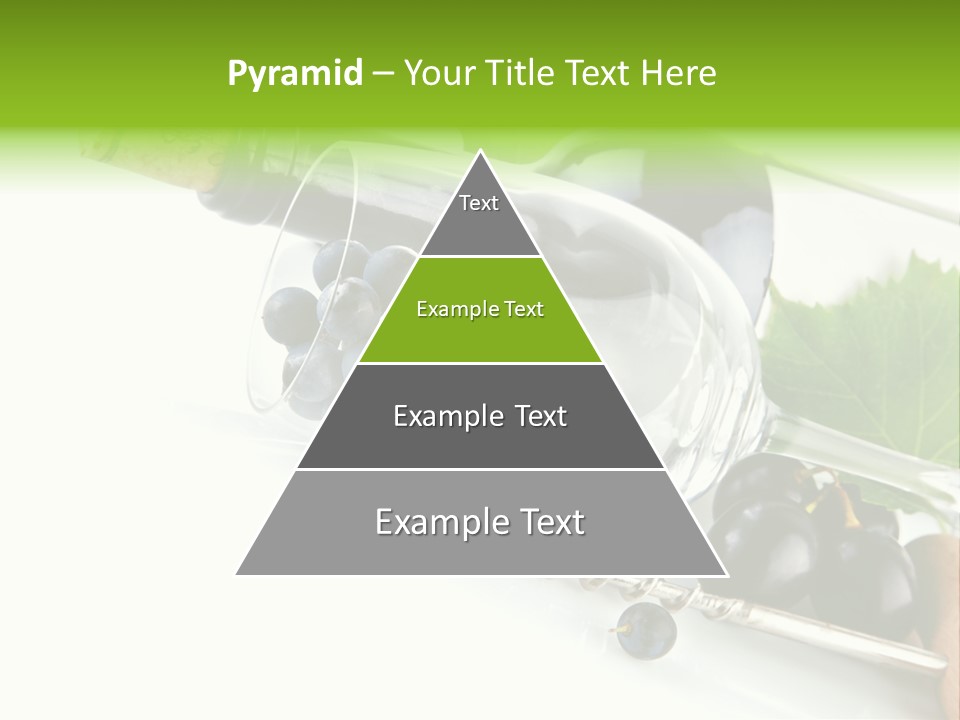 Wine Glass Background Liquid PowerPoint Template