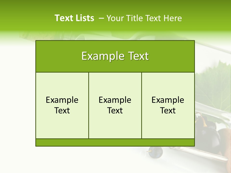 Wine Glass Background Liquid PowerPoint Template