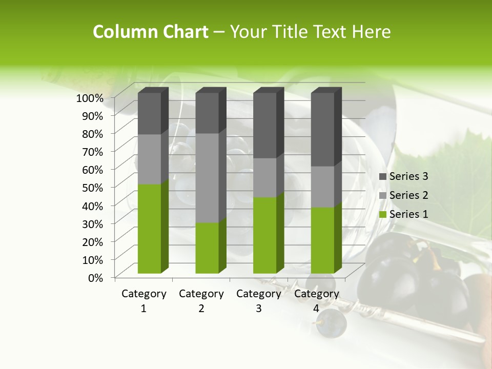 Wine Glass Background Liquid PowerPoint Template
