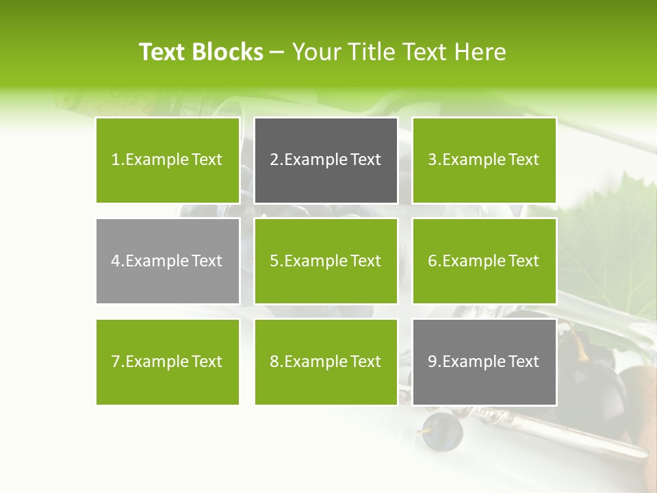 Wine Glass Background Liquid PowerPoint Template