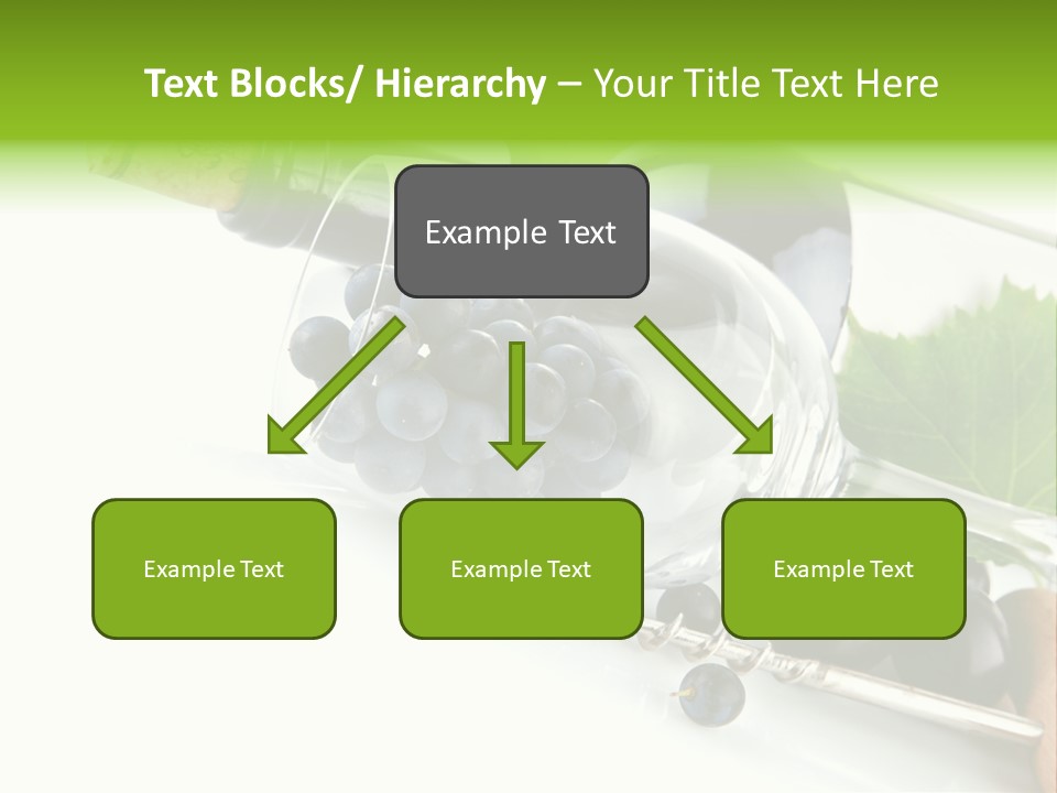 Wine Glass Background Liquid PowerPoint Template