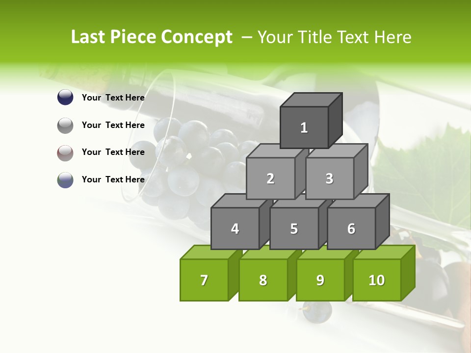 Wine Glass Background Liquid PowerPoint Template