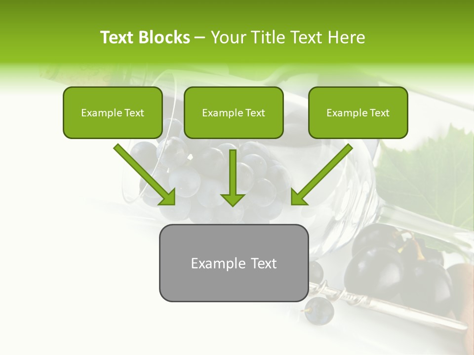 Wine Glass Background Liquid PowerPoint Template