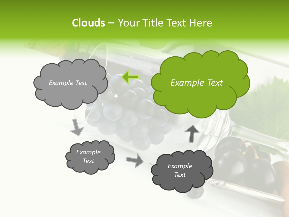 Wine Glass Background Liquid PowerPoint Template