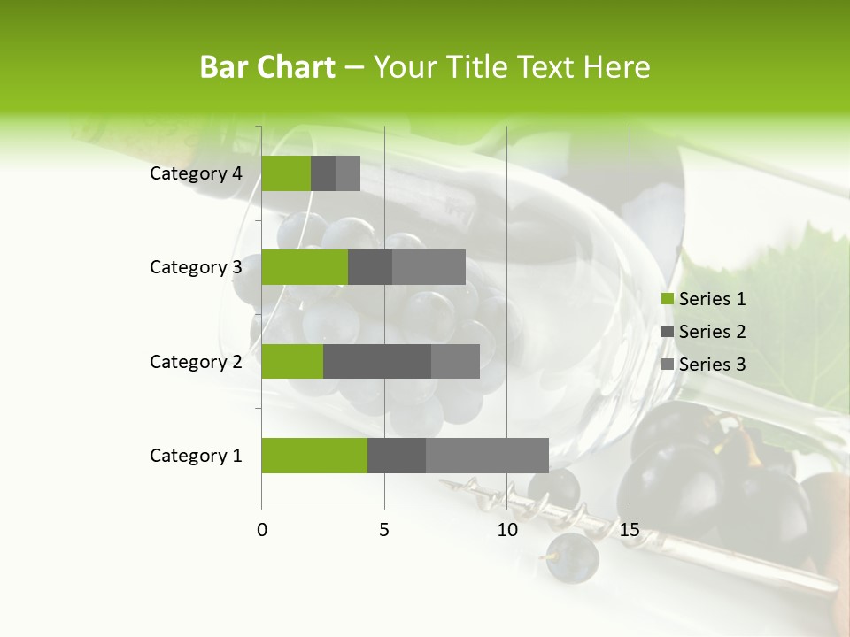 Wine Glass Background Liquid PowerPoint Template